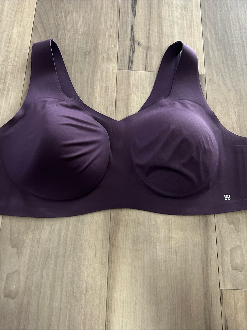 Honeylove SoftForm Bra Size 3X Fig Purple Wireless Seamless Comfort Plus